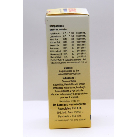 Dr Lormans Rheumolor 200 ml